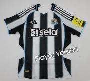 2526 Newcastle Home Player Version Soccer Jersey