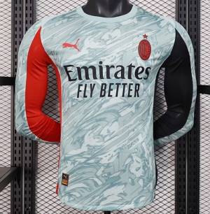 2526 milan green gk player version long sleeves S-XXL