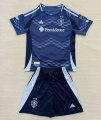 2526 Seattle Sounders Home Kids Soccer Jersey
