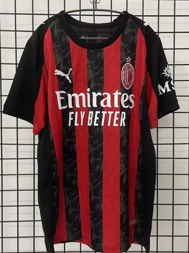 2526 AC milan home soccer jersey