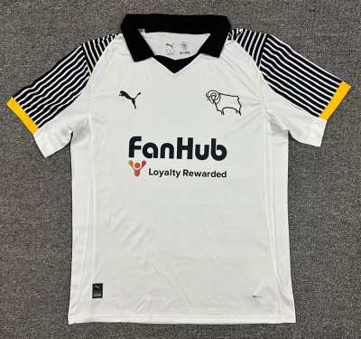 2526 Derby County home Soccer Jersey