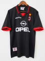 1997 98 MILAN away soccer jersey