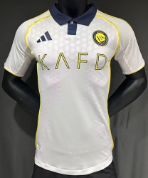 2526 Al Nassr third white Player Version Soccer Jersey