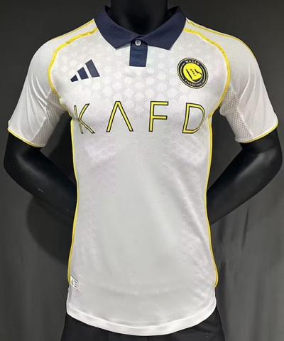 2526 Al Nassr third white Player Version Soccer Jersey