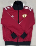 2526 Ma retro red windbreaker jacket S-XXL