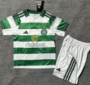 2526 Celtic home KIDS soccer jersey