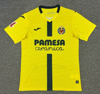 2526 Villarreal Home Soccer Jersey