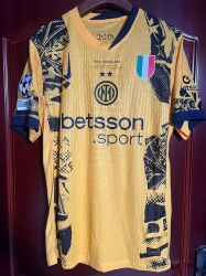 2025 Int Milan Champions League Final Player version Soccer jersey
