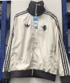 2526 Juv-- retro white windbreaker jacket S-XXL