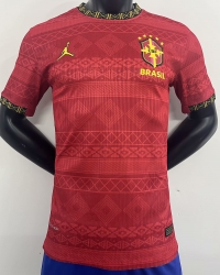 2526 Brazil jordan red player version
