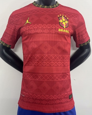 2526 Brazil jordan red player version
