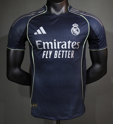 2526 R M Away player version soccer jersey