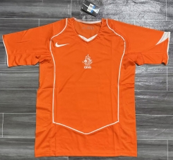 2004 Netherlands home soccer jersey
