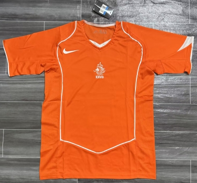 2004 Netherlands home soccer jersey