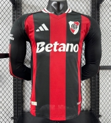 2526 River Plate Away long sleeves player version S-XXL