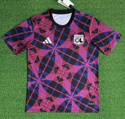 2526 Lyon red training jersey s-4xl