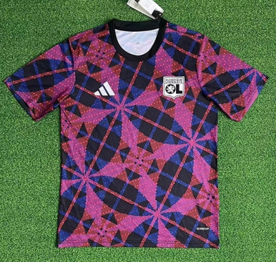 2526 Lyon red training jersey s-4xl