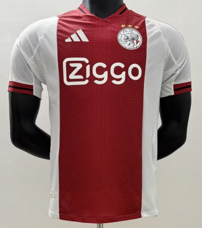 2526 Ajax Home player version soccer jersey