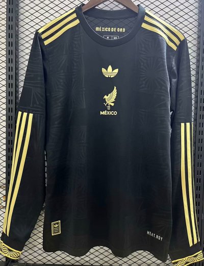 2526 Mexico Souvenir long sleeve Soccer Jersey