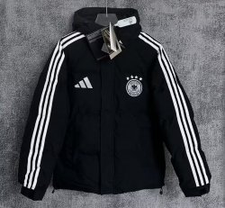 2026 German black cotton coat, size M-4XL