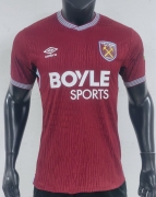 2526 West Ham home Player Version Soccer Jersey