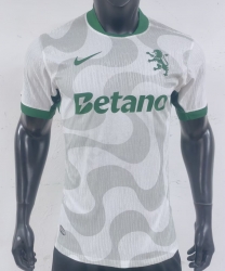 2526 Lisbon third white player version Soccer Jersey