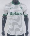 2526 Lisbon third white player version Soccer Jersey