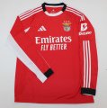 2526 Benfica Home LONG SLEEVE Soccer Jersey