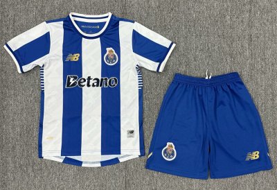 2526 Porto Home kids Soccer Jersey