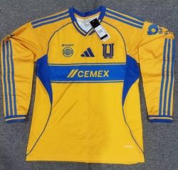 2526 Tigre Home Long Sleeve Soccer Jersey