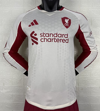 2526 Li Away Long Player Version Soccer Jersey